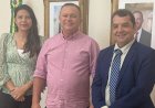 Prefeitos Dr. Hilton e Fernanda Gonçalo discutem sobre a ZPE e demais assuntos com Governador Carlos Brandão