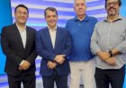 Hilton Gonçalo visita estúdios da Tv Cidade, afiliada da Tv Record em São Luís