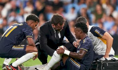 Vini sai com dores, Rodrygo perde pênalti, e Bellingham decide vitória do Real Madrid sobre o Celta