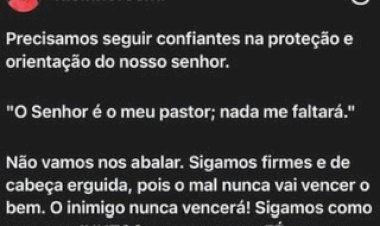 “O inimigo nunca vencerá”, diz prefeito cassado de Cândido Mendes