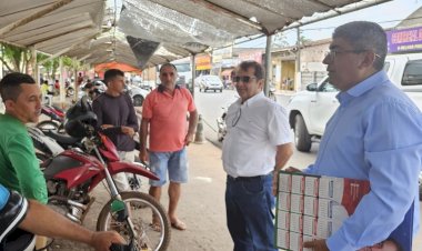 Dr. Hilton Gonçalo, Presidente Estadual do PMN visita Anajatuba para implantar comissão partidária visando 2024