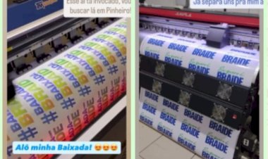 Aliados de Braide publicam vídeos com produção de material de campanha…
