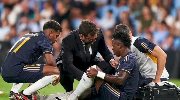 Vini sai com dores, Rodrygo perde pênalti, e Bellingham decide vitória do Real Madrid sobre o Celta