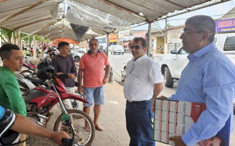 Dr. Hilton Gonçalo, Presidente Estadual do PMN visita Anajatuba para implantar comissão partidária visando 2024