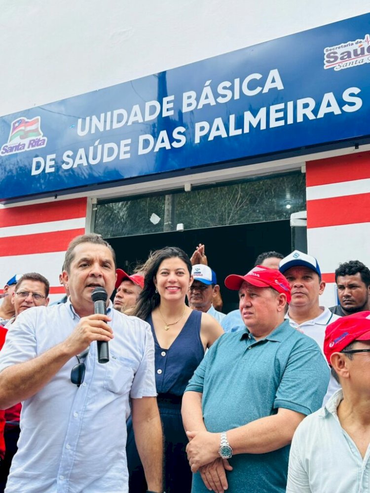 Hilton Gonçalo inaugura UBS, poços, ruas pavimentadas e moradias